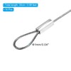 PATIKIL 10pcs 30cm Safety Security Cable Wires Stainless Steel 30cm