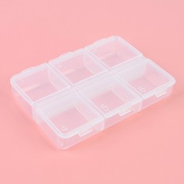 6 compartment portable Prop case 4ea