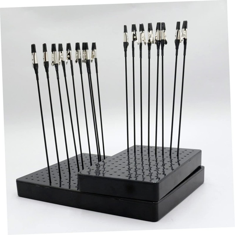 TEHAUX 1 Set of Model Painting Stand Base Airbrush Crafts