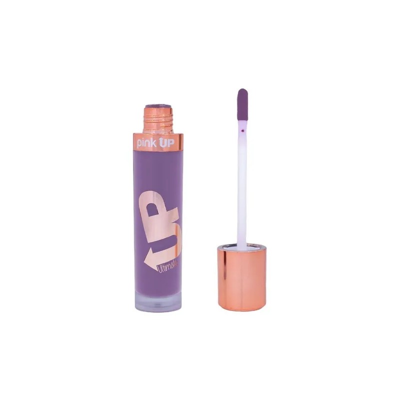 Labial Pink Up Ultimate color lavanda mate