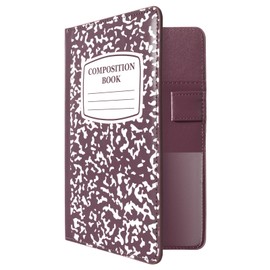 CoBak CoBak Server Book C Compact Organizer with Clear and Money Pockets, Pen Holder, Fits Apron Perfectly, Leather Waitress Book