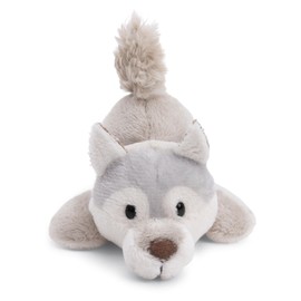 NICI FF2024 Wolf Winnie 4.7 inches (12 cm) Magnet Plush Toy Gray