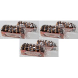 2 Pack Benton's Coconut Macaroons Chocolatey, 6 Large Belgian Chocolatey Macaroons – Set of 3