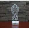SUPERHONGJIHAO Night Light for Children, 3D Angel LED Lamp with