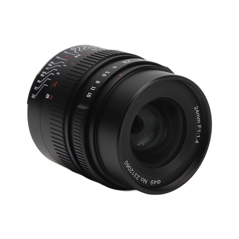 7ARTISANS Large Aperture Lens 24mm F1.4 Half Frame Wide Angle