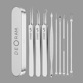 Deoram professional blackhead nose sebum acne extruder 9-piece set, 1 / 데오람 전문가용 블랙헤드 코피지 여드름 압출기 9종세트, 1