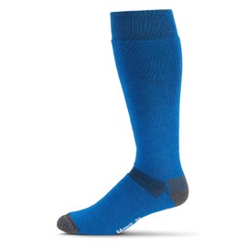 Merino Wool - Calcetín de esquí y snowboard azul azul azul