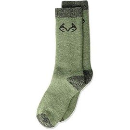 Realtree Kids Merino Boot Socks (Olive)