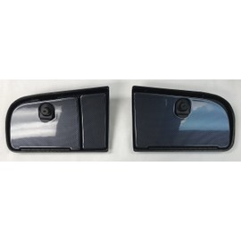 GMT Inc E-Z-Go TXT Golf Cart EZ Install Locking Glove Box Door Set in Carbon Fiber (Will FIT New and Current Generation 1994 and UP) (Will NOT FIT RXV Models)