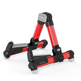 Rotosound foldable ukulele stand in red