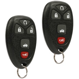 USARemote G-524 Key Fob Remoto de Entrada sin Llave se Adapta a Chevy Malibu/Buick Allure Lacrosse/Pontiac G5 G6 Grand Prix Solstice/Saturn Aura Cielo (Compatible con Parte # 22733524), Juego de 2