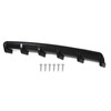 93cm Rear Bumper Diffuser Carbon Fiber Pattern Sporty Style Shark