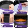 Patelai Patelai 6 Pieces Colorful Baking Even Strips - Cake