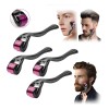 4pzs Dermaroller Facial Para Barba Titanio Produce Colágeno