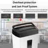 Bonsaii Heavy-Duty Shredder, Up to 12 Sheets, P-4 high Security,