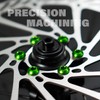 CNC Bike Disc Brake Rotor Bolts,M5x10mm Disc Rotor Bolts for