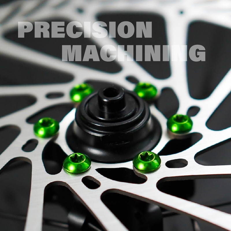 CNC Bike Disc Brake Rotor Bolts,M5x10mm Disc Rotor Bolts for