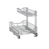 Household Essentials C42621-1 Glidez 2-Tier Undersink Cabinet Organizer | Pull