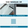 Graph Paper Pads A4 Graph Paper Notebook, 2 Pack 4x4