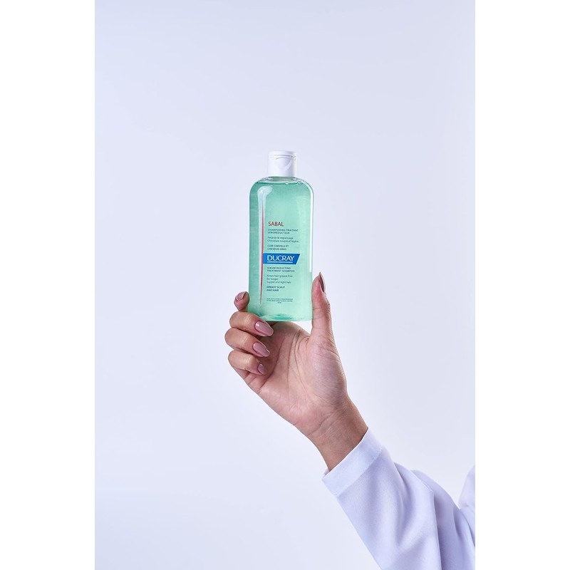 Ducray Sabal Shampoo Regulador de Grasa, Cabello Graso 200ml