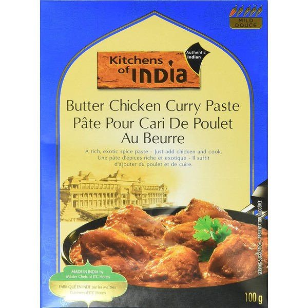Kitchens of India Paste, Butter Chicken Curry, 3.5-Ounces, Pack of 1 (6 count)