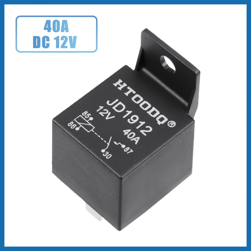 A ABSOPRO JD1912 Relay 4 Pin 40A DC 12V Car