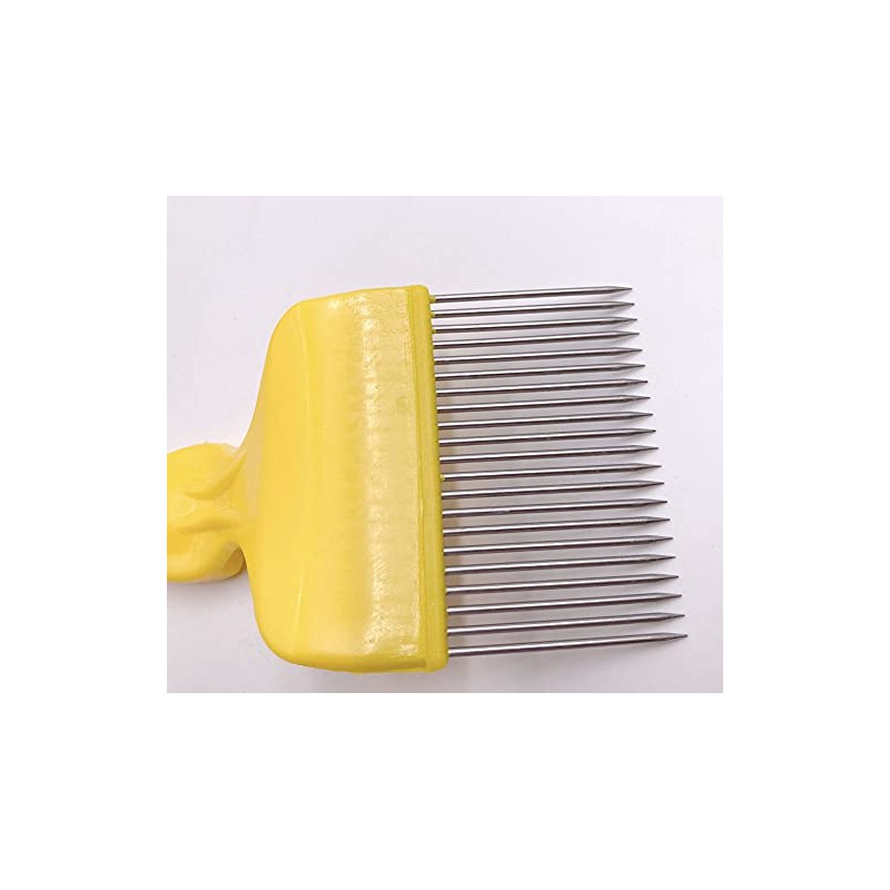 Aliotech Beekeeping Stainless Steel Uncapping Fork with 21 Tines Stainless