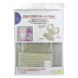 Adjustable Back Support Belt Beige Medium