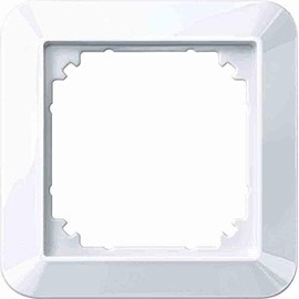 Merten 1-M frame, 1-way, Active White Glossy, 389125