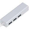 USB 3.0 to Ethernet Adapter 4 in 1 Multiport Multifunction