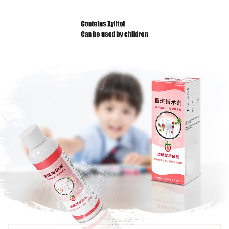 Plaque Disclosing Agent Oral Tartar Test Examination Dental Plaque Indicator