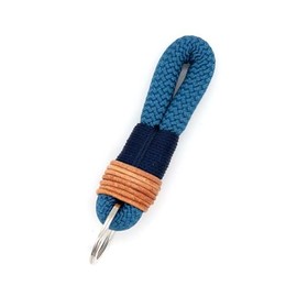 KENSONS for dogs Schlüsselanhänger Little aus Tau in Blau | Blue Lagoon | Schlüsselband | Lanyard für Männer und Frauen - mit Liebe HANDGEMACHT | Geschenk | Valentinstag | Geburtstag