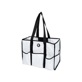 geckobrands 8 Pocket Tote - Utility Travel Swimming Pool Tote Duffle Bag for Gym, Shopping, and Everyday Use