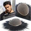 Sistema de reemplazo de cabello humano con base de encaje
