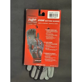 Rawlings New Rawlings 5150 Youth Batting Gloves Black Small Special Edition Perfect Game
