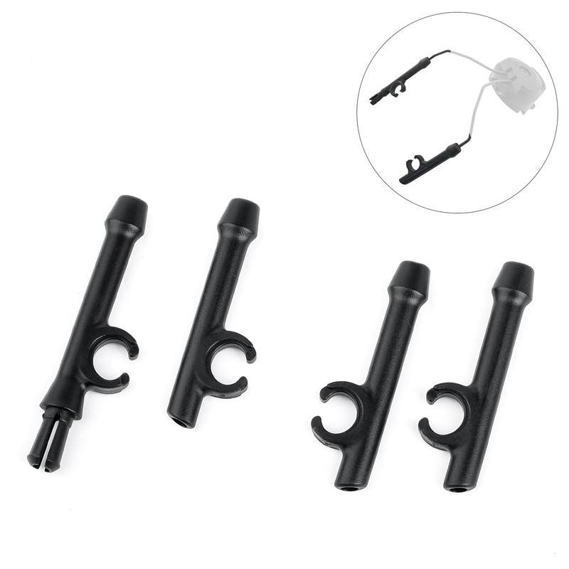 QIRUIMY Tactical Headset Accessories, Headset Mount Replacement Guide Arms for