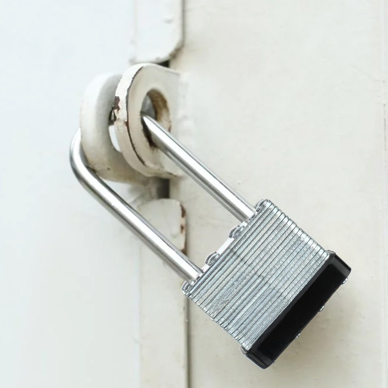 6 Keyed Alike Padlocks with 12 Keys, 40mm Heavy-Duty Padlocks