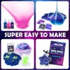 (Galaxy) - Original Stationery Mini Galaxy Slime Kit with Glow