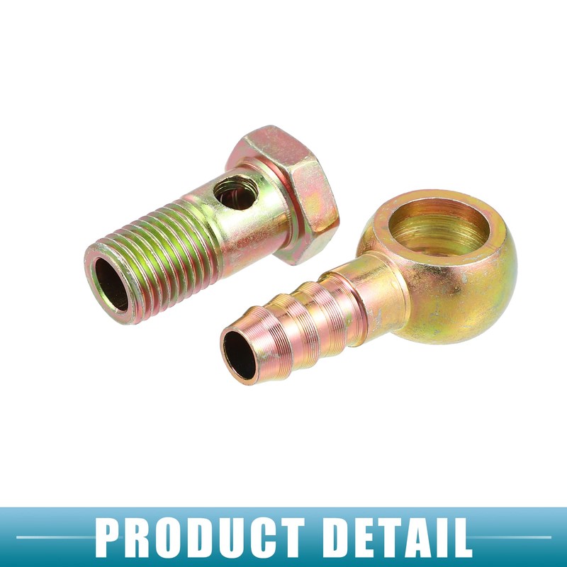 A ABSOPRO Banjo Bolt Banjo Hose Barb Bolt Fitting Brake