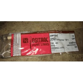S&C Electric Positrol Fuse Links 10 Amp 338010