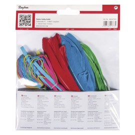 Rayher 66047000 BP: DIY Dream Catcher, 14 x 41 cm, Colourful, Individually Packed 1 Piece