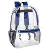 Trail maker Clear Backpack With Reinforced Straps For Security &