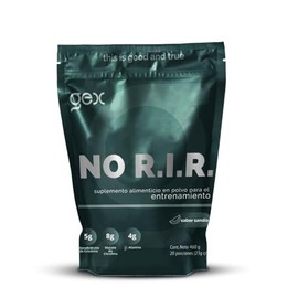 Pre workout Monohidrato de Creatina, Beta-Alanina, Malato de Citrulina NO R.I.R. Sabir Sandía 20 servicios Suplemento Alimenticio en Polvo