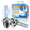TOPLYGS D2S HID Xenon Headlight Bulbs, 8000K White Blue, 35W