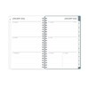 Blue Sky 2026 Weekly and Monthly Planner Calendar, January 2026