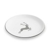 GMUNDNER KERAMIK Dessert Plate Diameter 20 cm Grey Deer Handmade