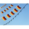FFILL German Banner Flag String,Germany Mini Flag Small Banner, for