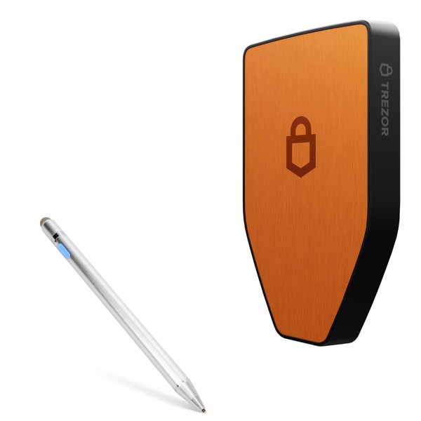 BoxWave Stylus Pen Compatible with Trezor Safe 5 Bitcoin-only -