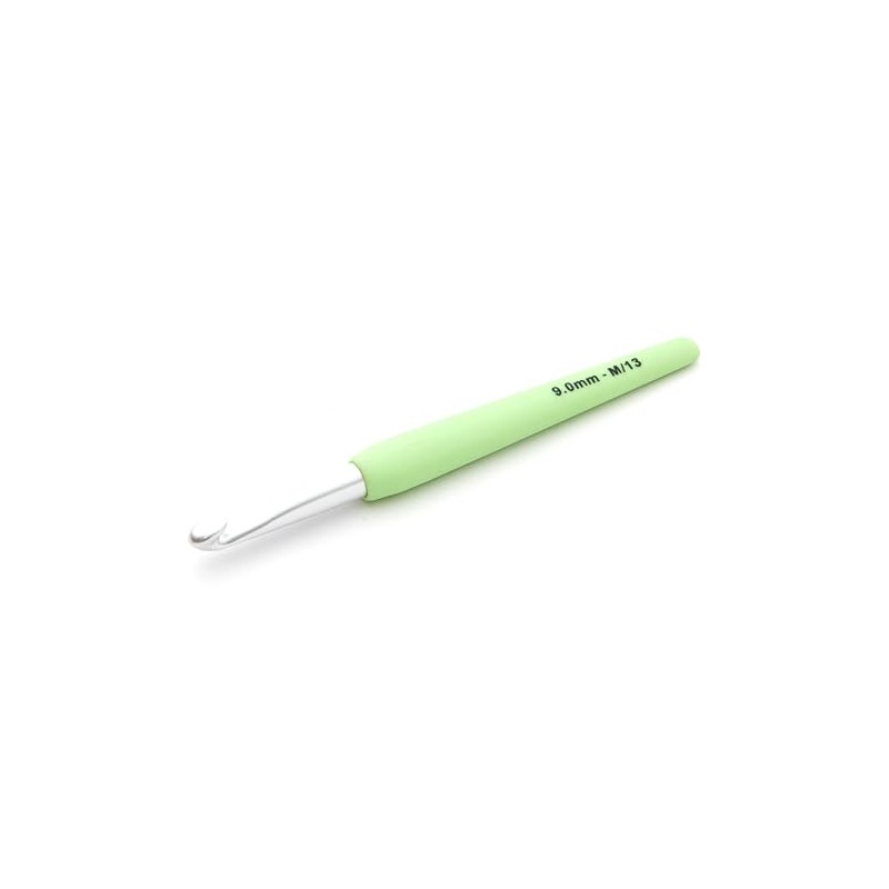 KnitPro Waves Crochet Hooks – 9mm Crochet Hook, Ergonomic Soft