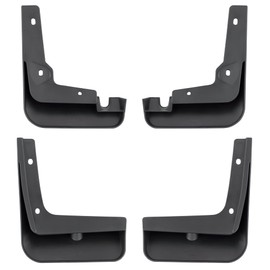 BOXI Set of 4 Front and Rear Side Mud Flaps Splash Guards Fit for Hyundai Elantra Sedan 2017 2018 2019 (Not Fit Side Skirt & GT Hatchback Model)